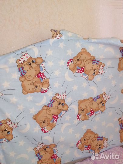 Бортики в детскую кроватку