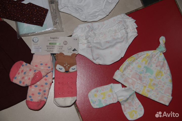 Платье,пакет вещей на новорожденную новое