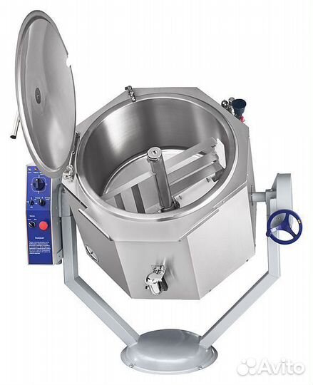 Котел варочный Abat кпэм-100-омр со сливным краном