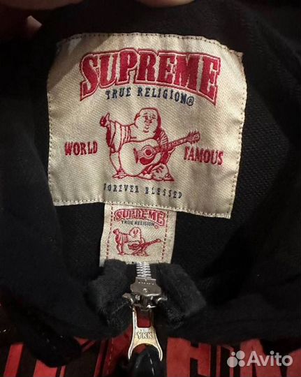 Зип худи supreme