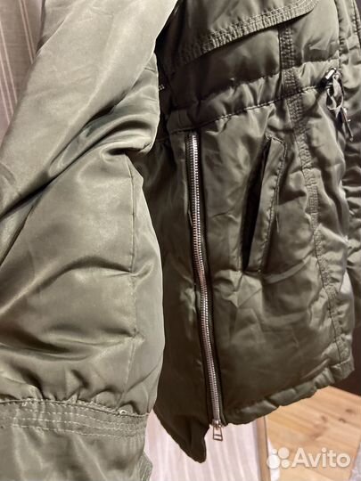 Парка для девочки, размер 130