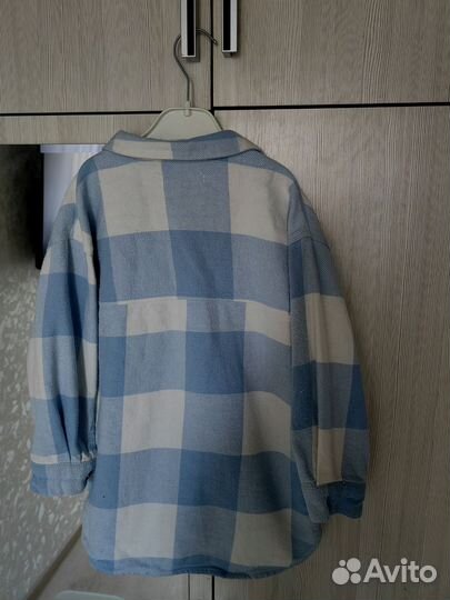 Рубашка zara для девочки 122