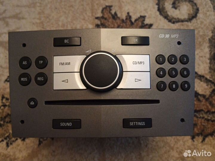 Штатная магнитола на opel астра h, zafira b