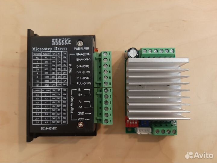 Драйвер шагового двигателя TB6600, оригинал и клон