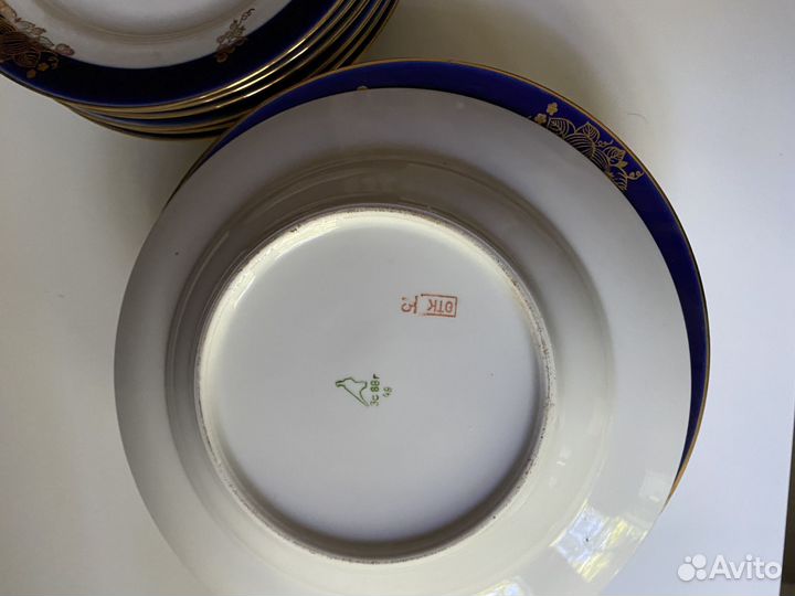 Тарелки дулево СССР