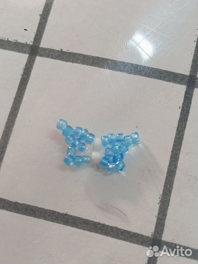 Бабочка из бисера