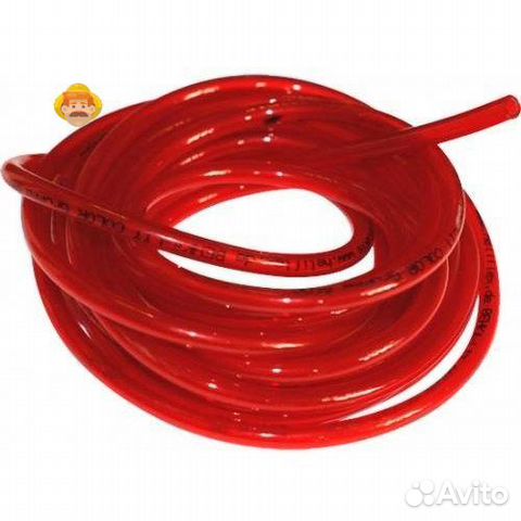 Шланг полиуретановый, 12 мм (красный)