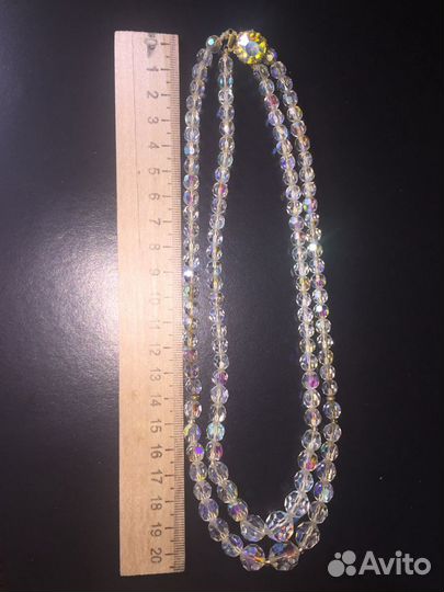 Бусы чешское стекло