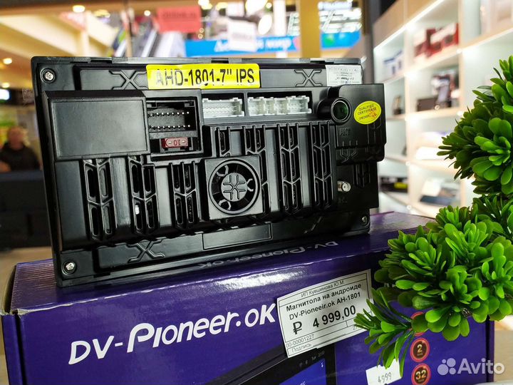 Магнитола 2 Din Pioneer.OK 7 AH-1801 Android