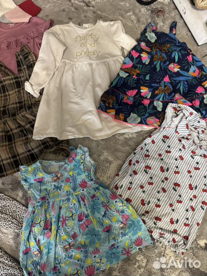 Пакет вещей на девочку 86/92