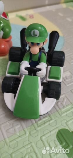 Коллекционная фигурка Луиджи Nintendo Mario Kart