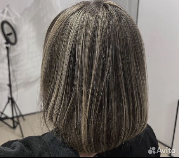 Окрашивание волос блонд