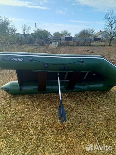 Надувная лодка пвх бу с мотором
