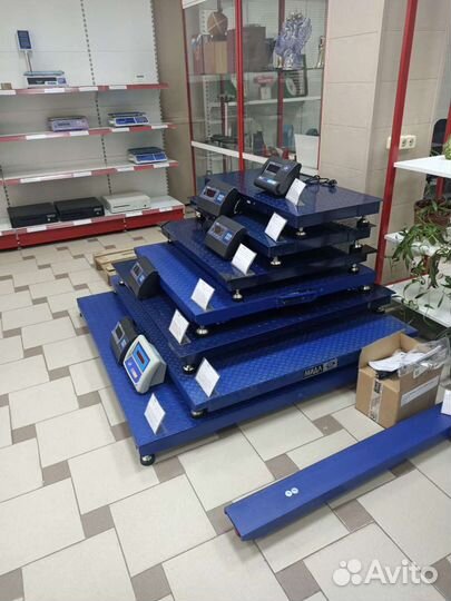 Весы платформенные 1-2-3 тонны. Комплект платформа