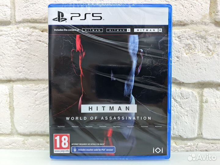 Hitman World of Assassination PS4 / PS5 новый диск