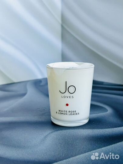 Ароматическая свеча Jo Loves White Rose and Lemon