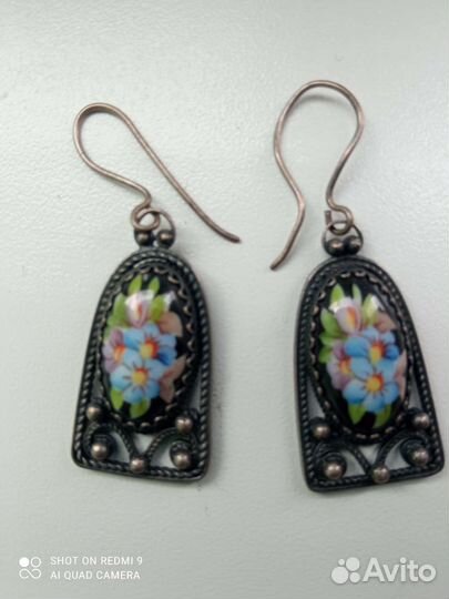 Винтажные сережки