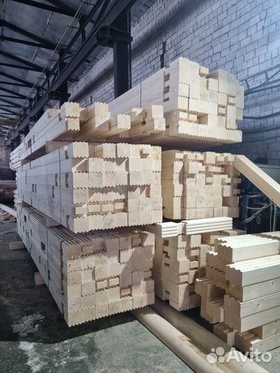 Профилированный брус камерной сушки