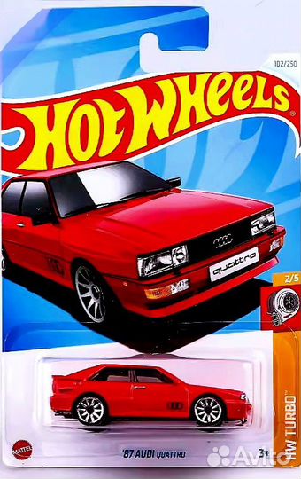 Hot Wheels New '87 Audi Quattro