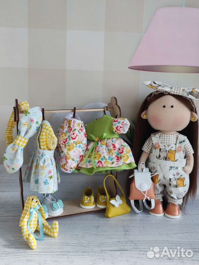 Кукла текстильная, игровая