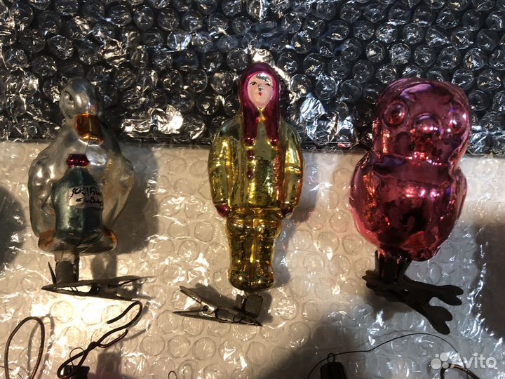 Елочные игрушки СССР