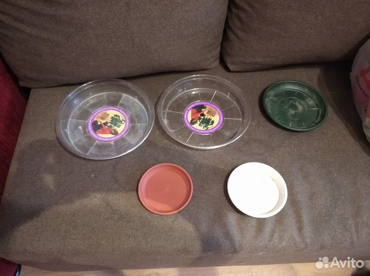 Цветочные горшки с поддоном