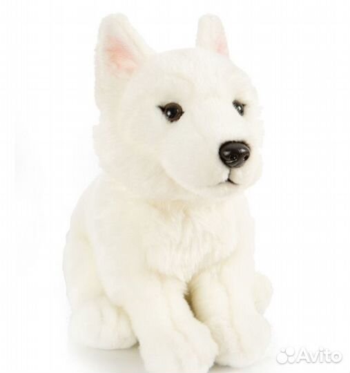 Игрушка Белая овчарка 25см P20504-1