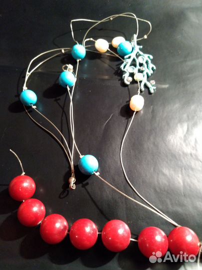 Бусы бижутерия лом