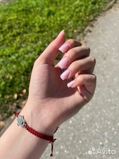 Маникюр с укреплением, покрытием