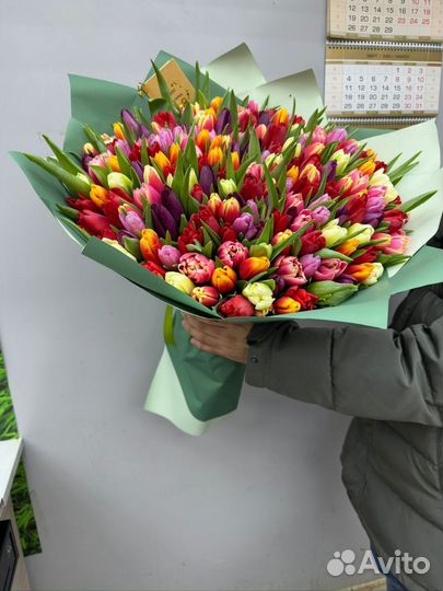 Тюльпаны, букет тюльпанов