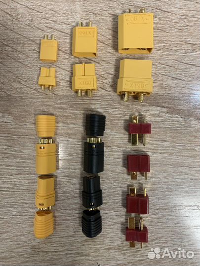 Разьёмы XT30, 60, 90, 150, мт 60, T-Plug