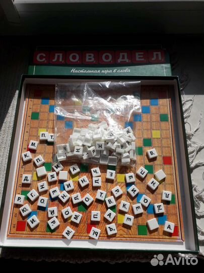 Словодел. Настольная игра