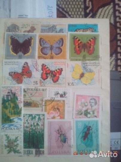 Марки почтовые набор СССР