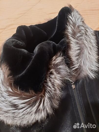 Дубленка женская зимняя 44 46