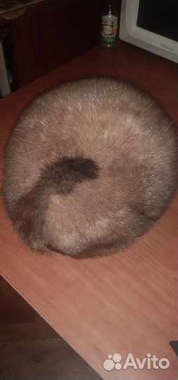 Берет женский норковый