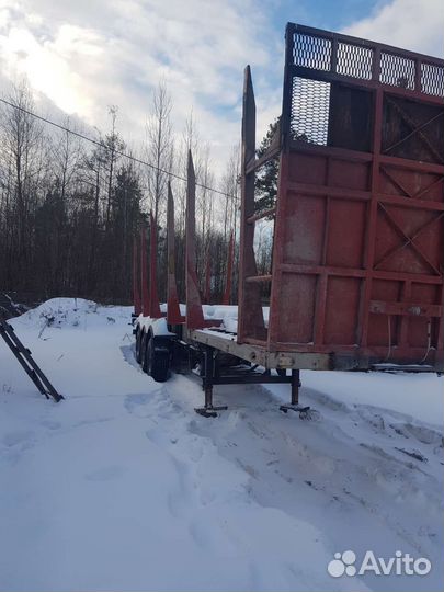 Полуприцеп бортовой МАЗ 9758-030, 2002