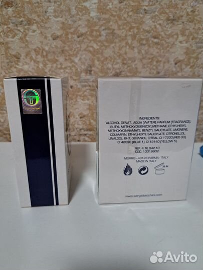 Мужская туалетная вода Sergio Tacchini 100 ml