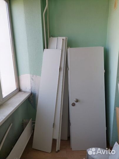 Двери межкомнатные, металлические и другие б/у