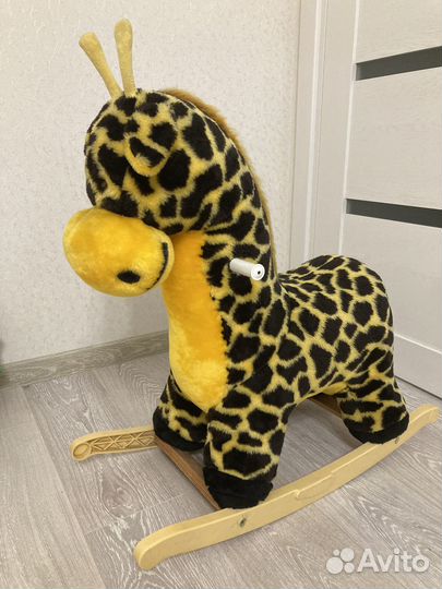 Лошадка-качалка (жираф)