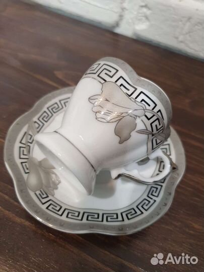 Кофейный сервиз yamasen Япония золотое напыление