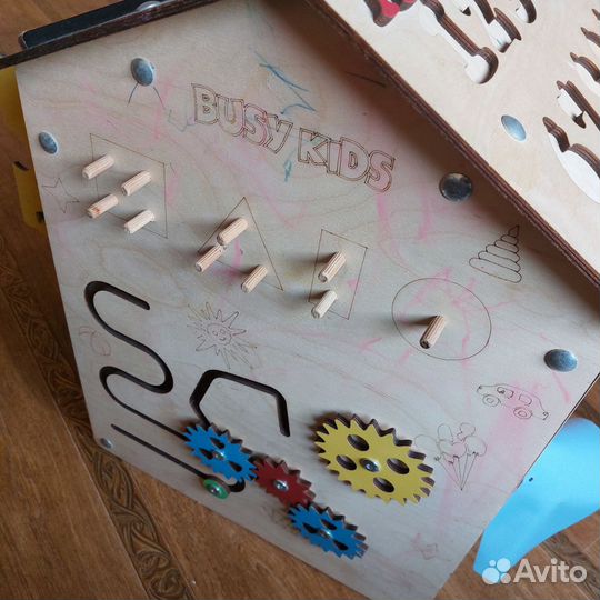 Домик детский деревянный