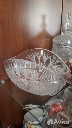 Ваза хрустальная СССР