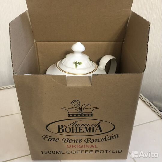 Кофейный сервиз богемия