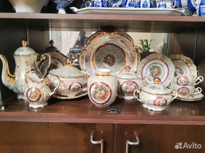 Чайно кофейный сервиз мадонна