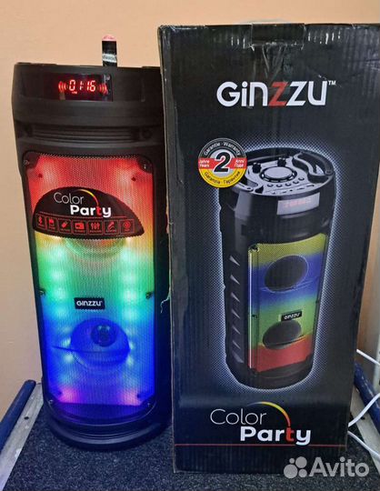 Портативная колонка Ginzzu GM-219
