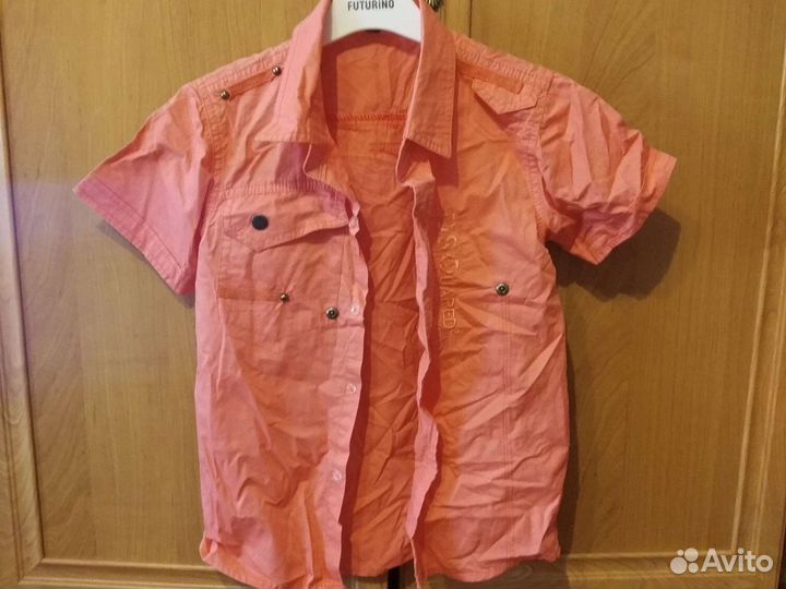 Рубашка на мальчика 140