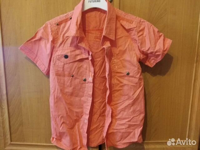 Рубашка на мальчика 140