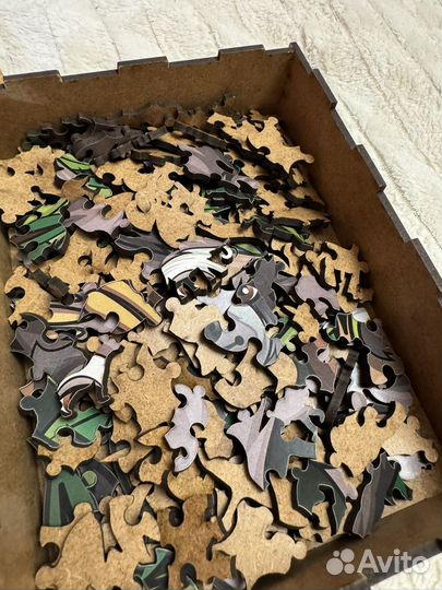 Деревянные пазлы