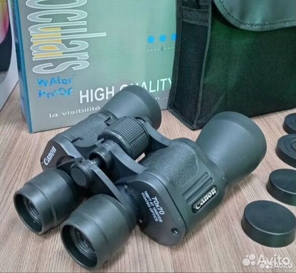 Бинокль туристический Canon 70x70