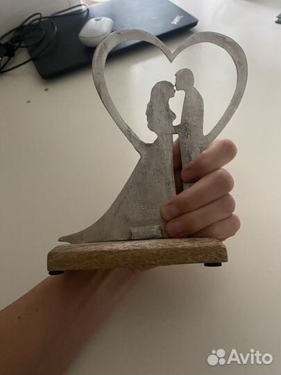 Статуэтка-подарок на свадьбу, годовщину свадьбы